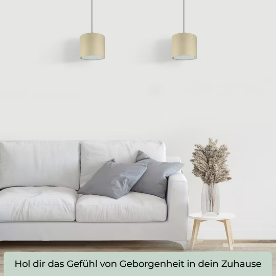 Premium Hänge- und Stehlampe Lampenschirm FBM