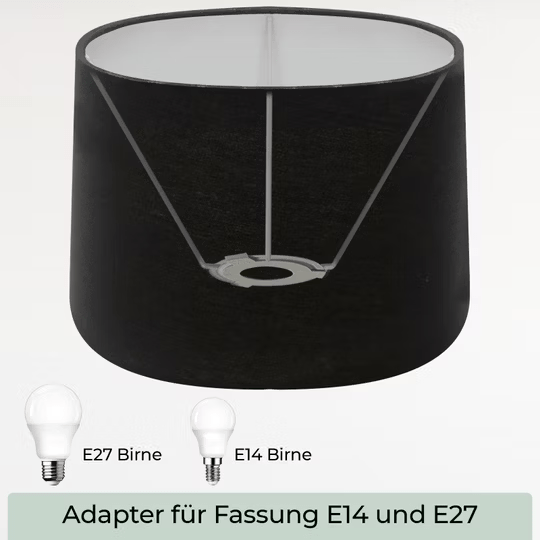 Premium Stehlampe Lampenschirm Oval FBM