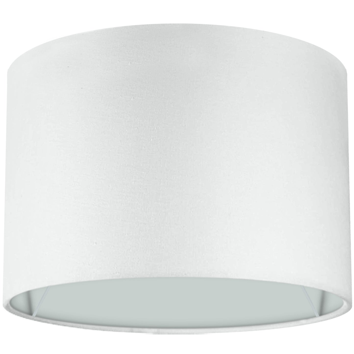 Wogati Premium Hänge- und Stehlampe Lampenschirm Weiß