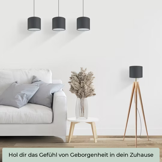 Premium Hänge- und Stehlampe Lampenschirm FBM
