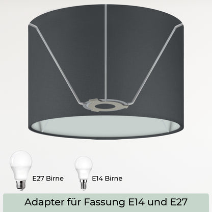 Lampenschirm Zylinder – 4 Farben