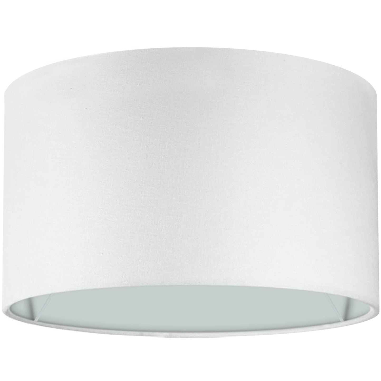 Wogati Premium Hänge- und Stehlampe Lampenschirm Weiß