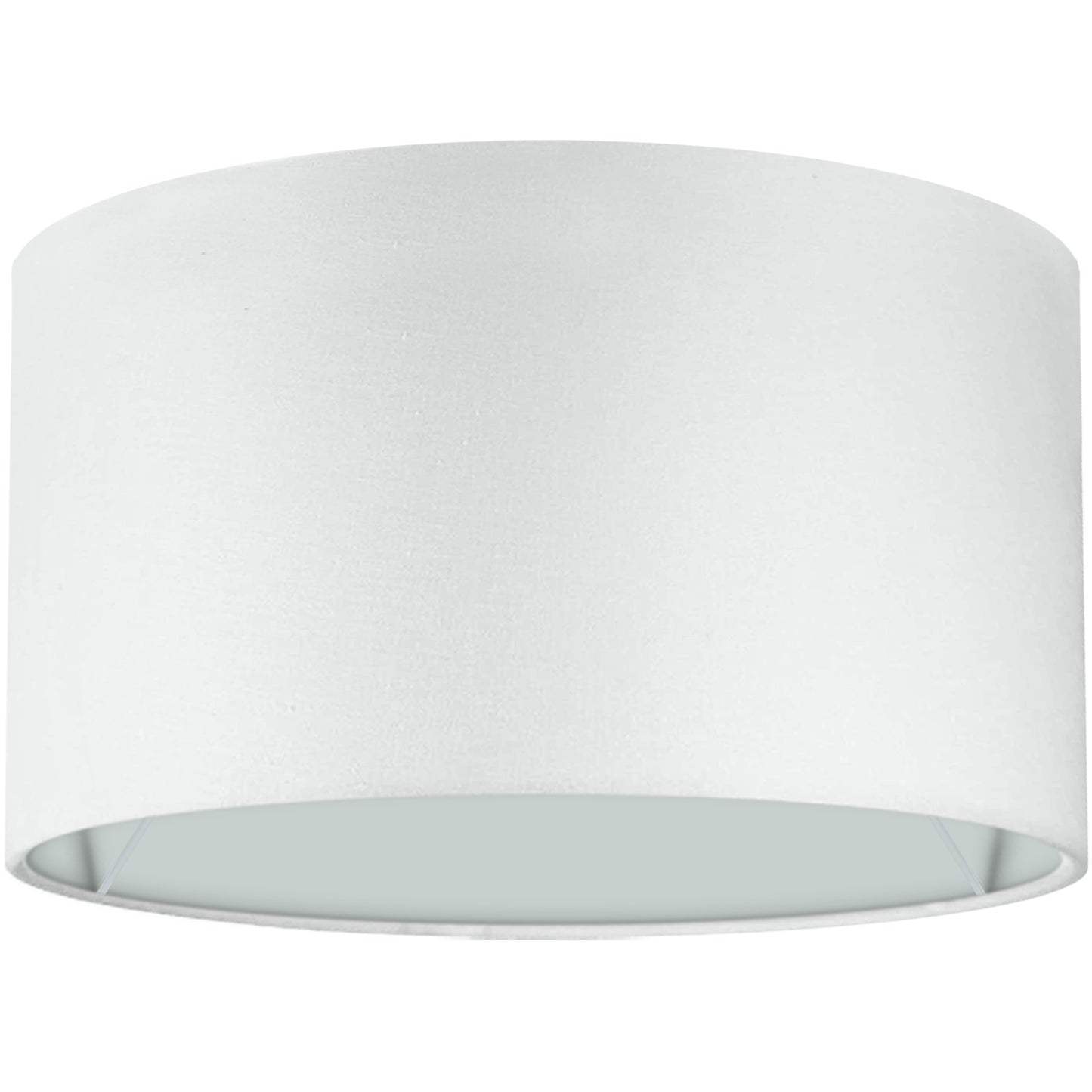 Wogati Premium Hänge- und Stehlampe Lampenschirm Weiß
