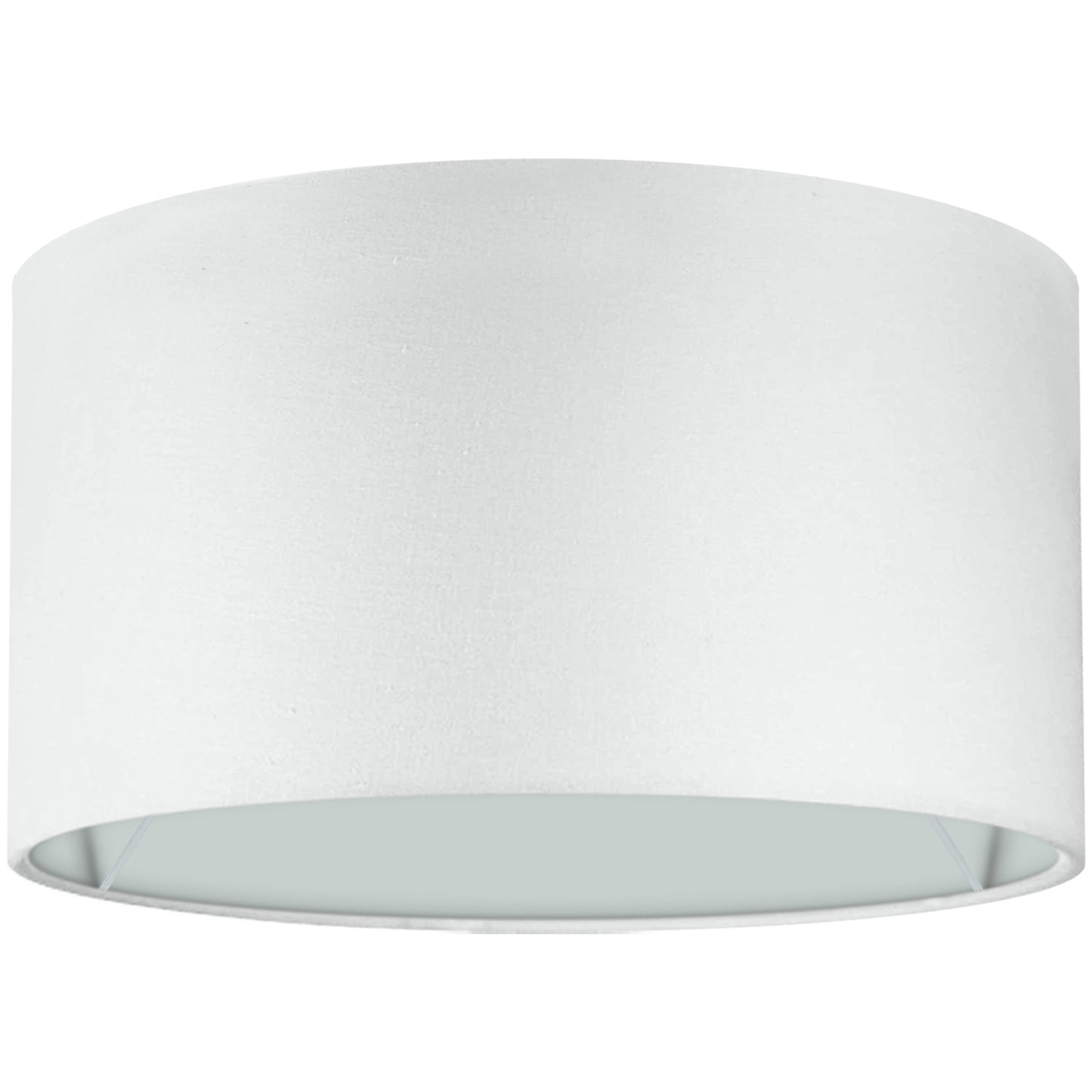 Wogati Premium Hänge- und Stehlampe Lampenschirm Weiß