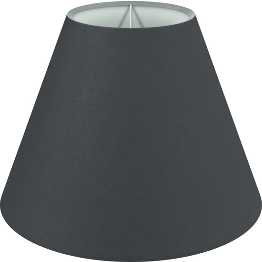 Wogati Premium Stehlampe Lampenschirm Konisch Schwarz