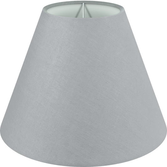Premium Stehlampe Lampenschirm Konisch Grau