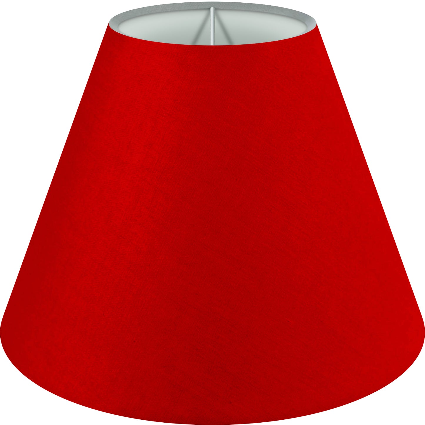 Wogati Premium Stehlampe Lampenschirm Konisch Rot