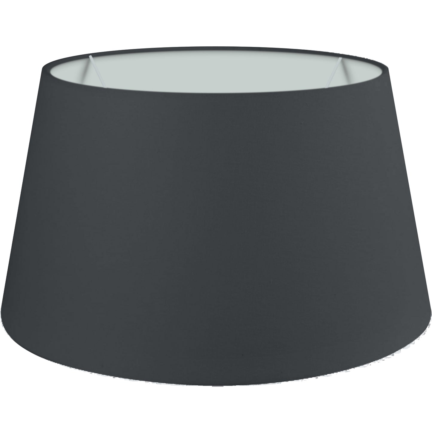 Wogati Premium Stehlampe Lampenschirm Konisch Schwarz