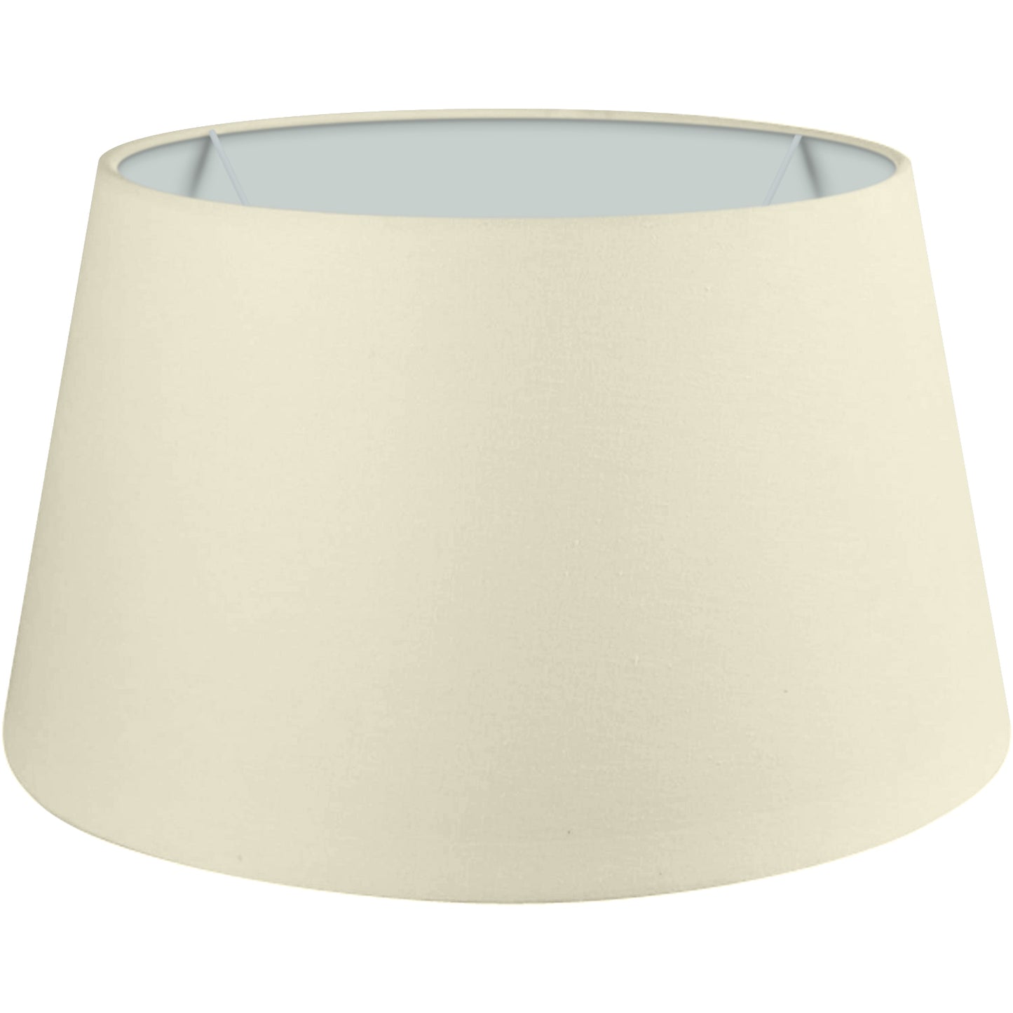 Premium Stehlampe Lampenschirm Konisch Creme